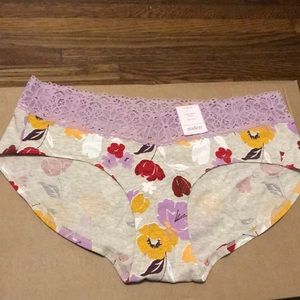 Auden Women’s Floral Panties Size M